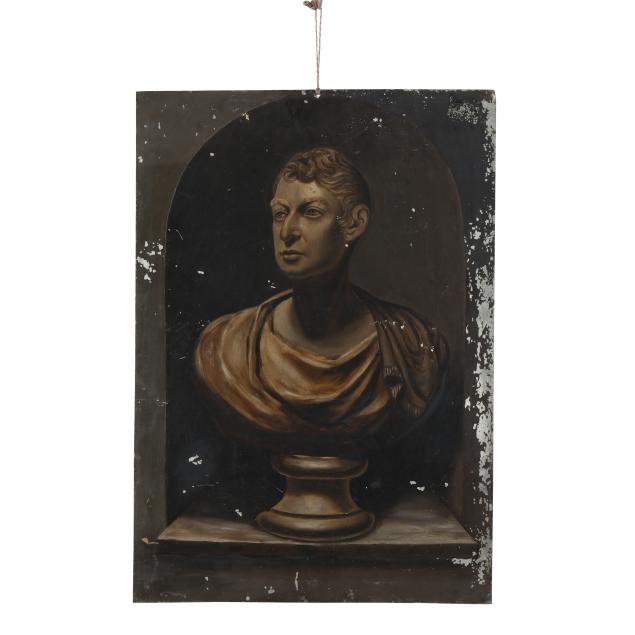 a-trompe-l-oeil-tole-painting-of-a-bust-of-a-roman-senator