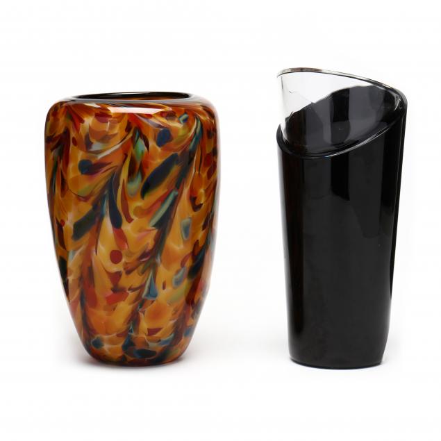 two-signed-art-glass-vases