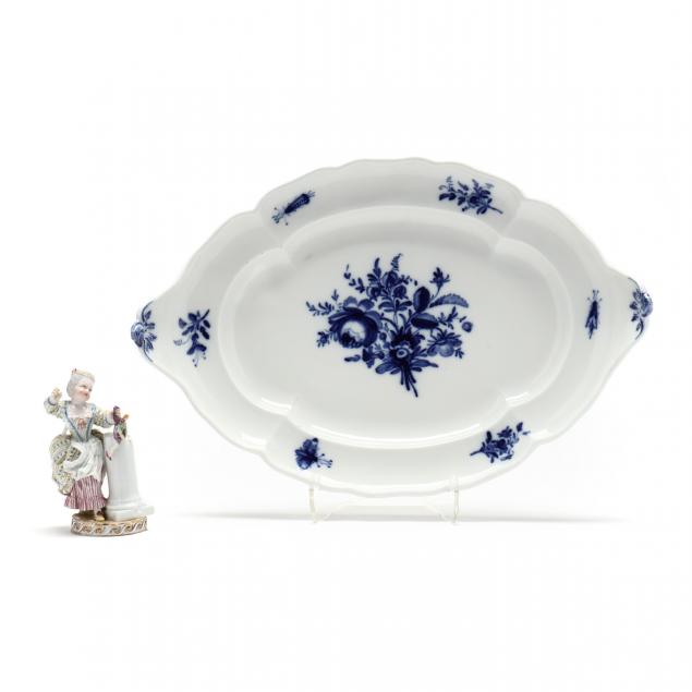 meissen-porcelain-figure-and-platter