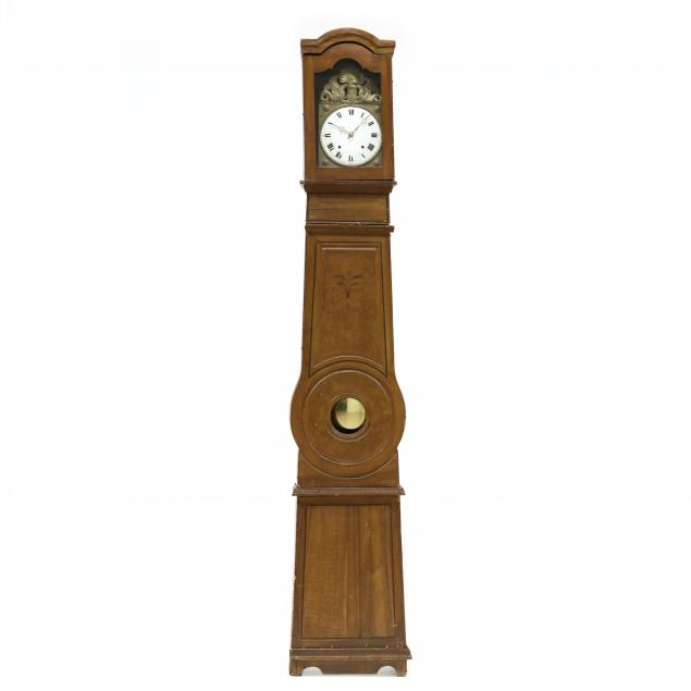 french-faux-grain-painted-morbier-tall-case-clock