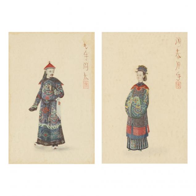 a-pair-of-chinese-works-on-paper-of-mandarin-figures