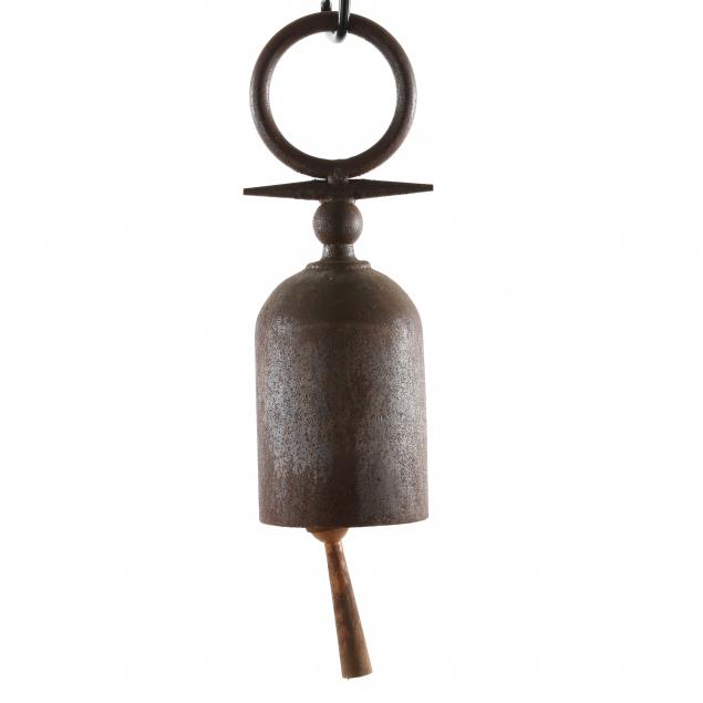 tom-torrens-american-20th-21st-century-minimalist-iron-garden-bell