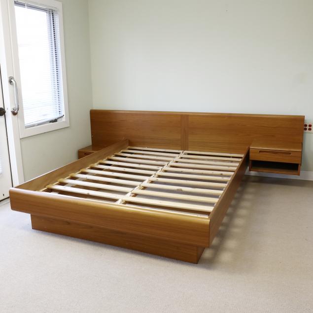 jesper-danish-modern-teak-queen-size-platform-bed-with-nightstands