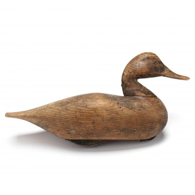 Lee Dudley (NC, 1860-1942), Black Duck (Lot 3071 - Spring Sporting Art  AuctionMar 2, 2023, 10:00am)