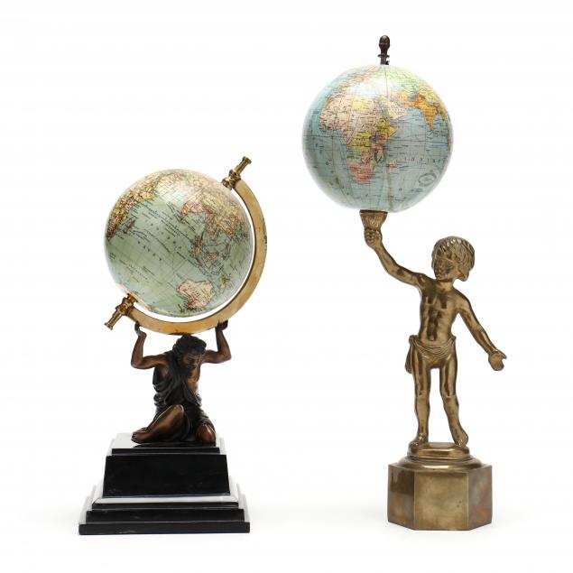 two-5-1-2-inch-terrestrial-atlas-globes-columbus-and-ahlen-makers