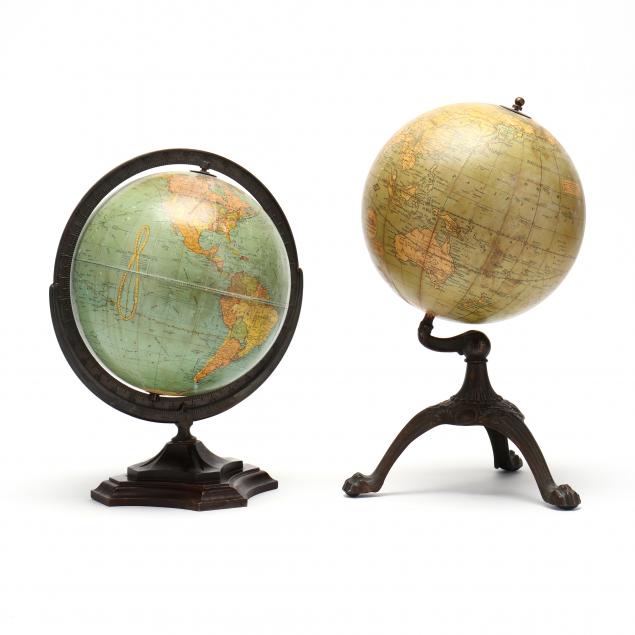 weber-costello-company-two-vintage-8-in-terrestrial-globes