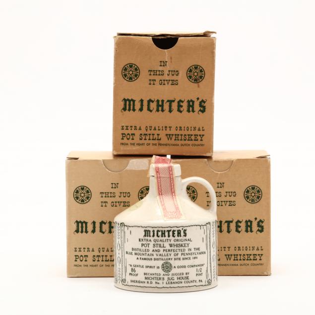 michter-s-whiskey-in-pennsylvania-dutch-jugs