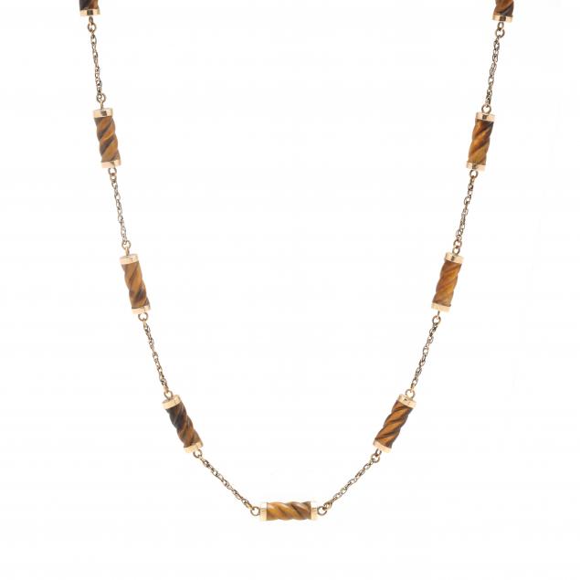 gold-and-tiger-s-eye-quartz-necklace