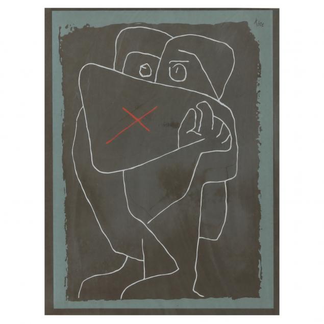 paul-klee-german-1879-1940-i-das-wert-paket-the-embrace-i