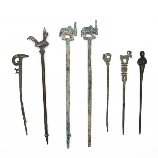 seven-unidentified-bronze-hairpins-likely-african-origin