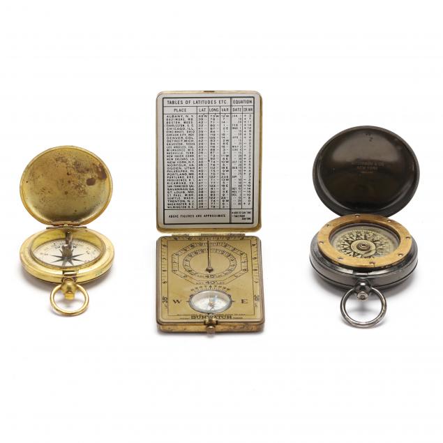 three-american-compasses