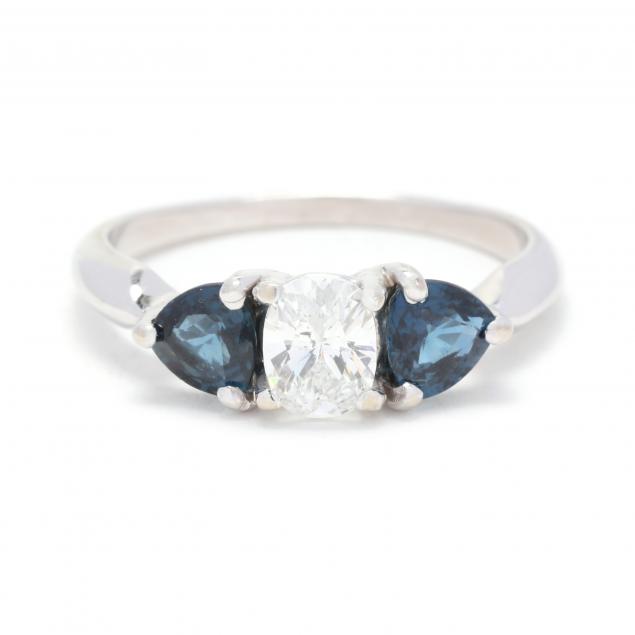 white-gold-sapphire-and-diamond-ring