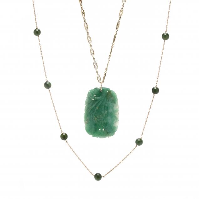 two-gemstone-necklaces