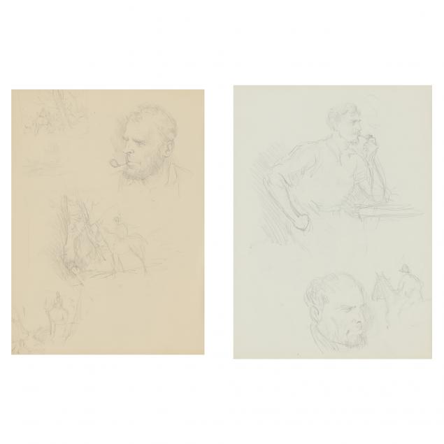 attributed-frank-reynolds-english-1876-1953-two-figural-studies