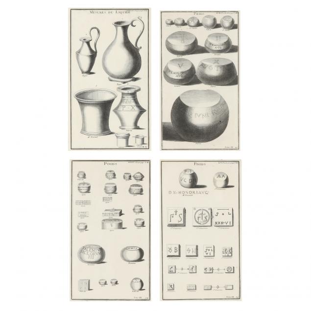four-18th-century-french-engravings-of-ancient-roman-measures