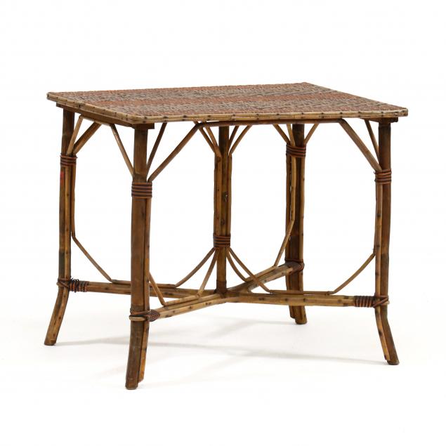 vintage-french-rattan-table