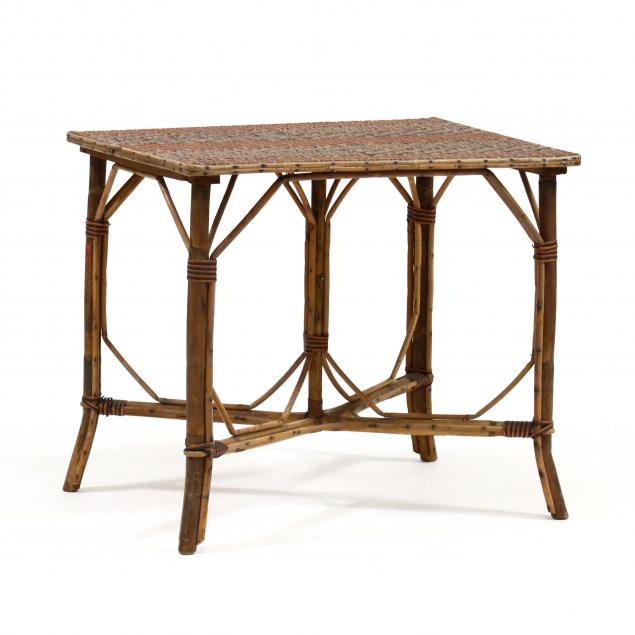vintage-french-rattan-table