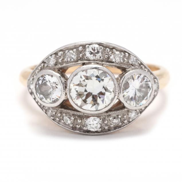 vintage-platinum-gold-and-diamond-ring