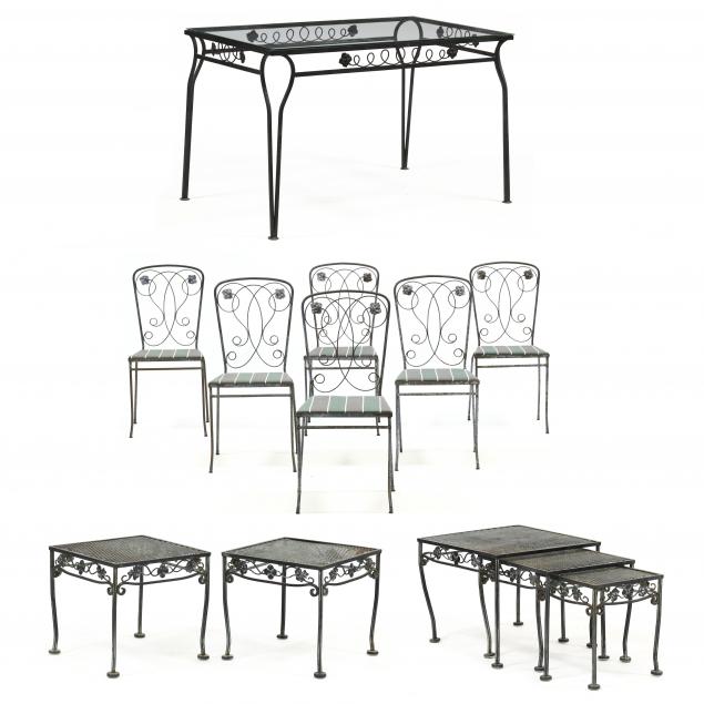 vintage-iron-patio-tables-and-chairs