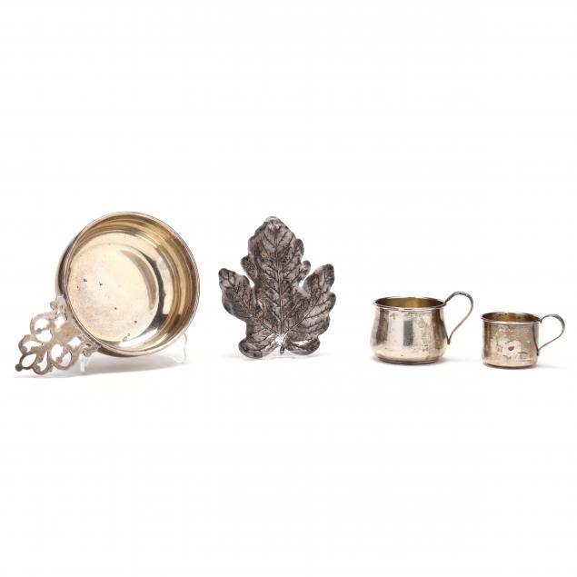 four-pieces-of-antique-vintage-sterling-silver