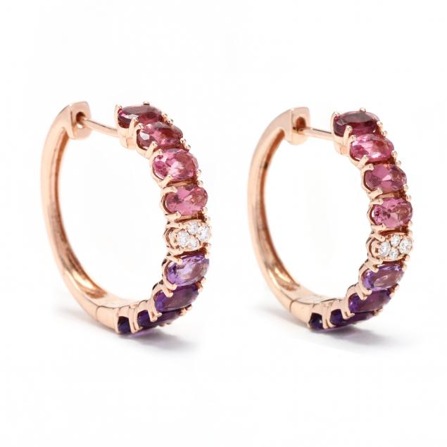 rose-gold-and-gem-set-hoops-effy