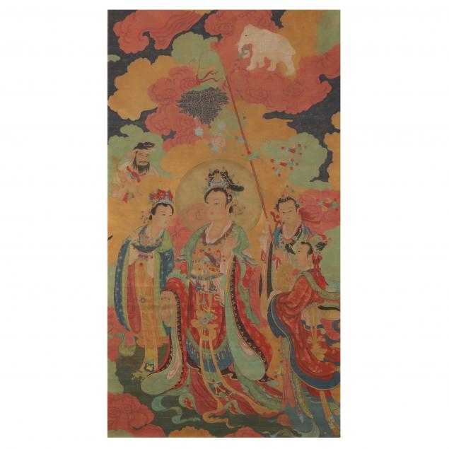a-chinese-painting-of-the-goddess-bodhiruma