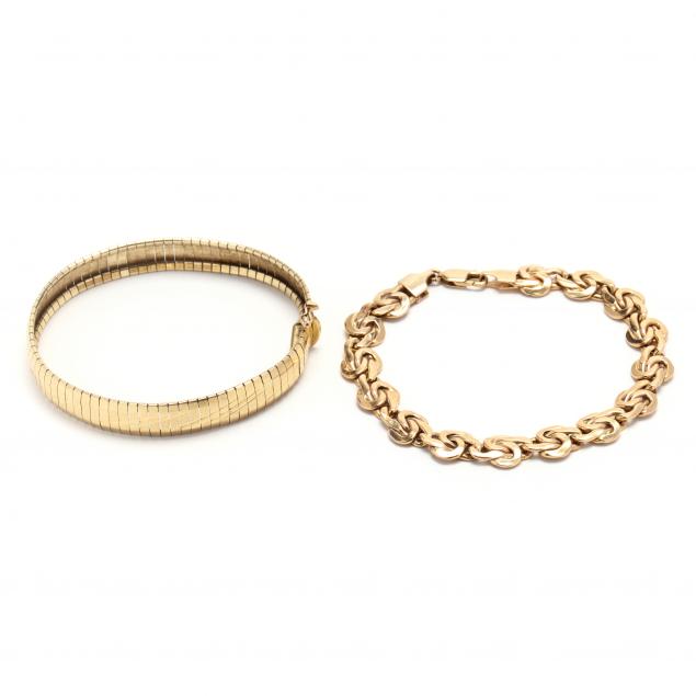 two-gold-bracelets-italy