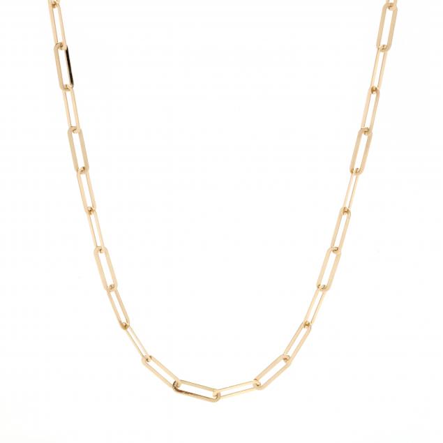 gold-paperclip-chain-necklace