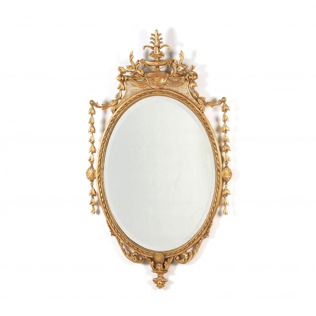 friedman-brothers-neoclassical-style-gilt-oval-mirror