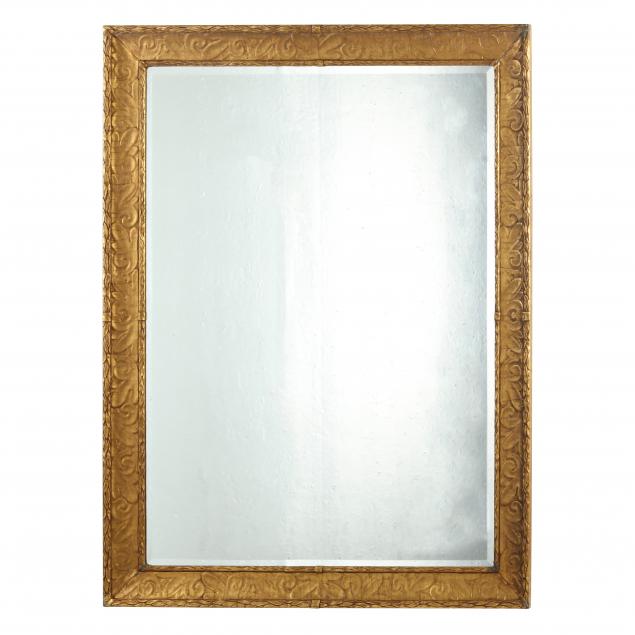 large-vintage-gilt-and-beveled-mirror