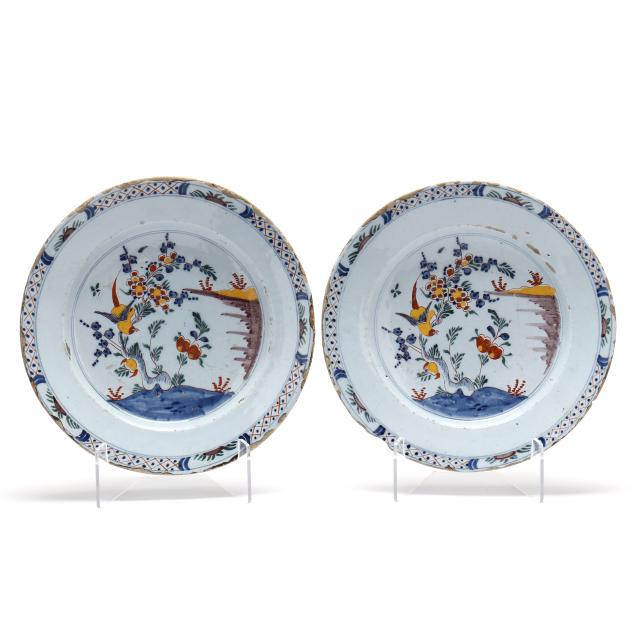 a-pair-of-english-delft-polychrome-chargers