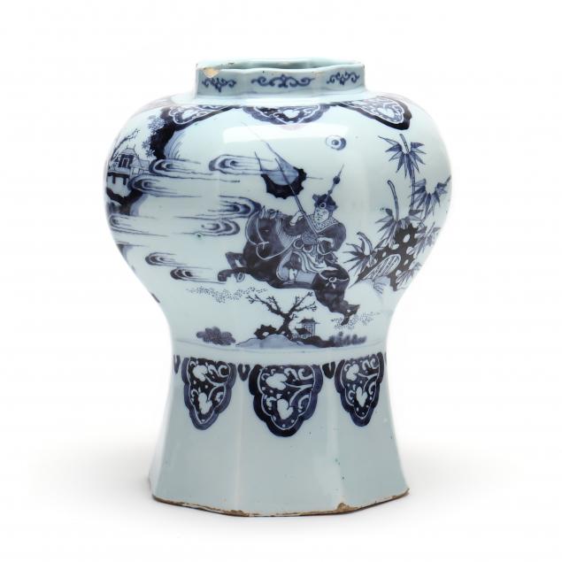 dutch-delft-blue-and-white-baluster-vase