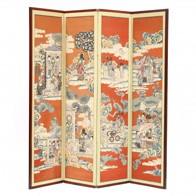 a-chinese-four-panel-folding-screen
