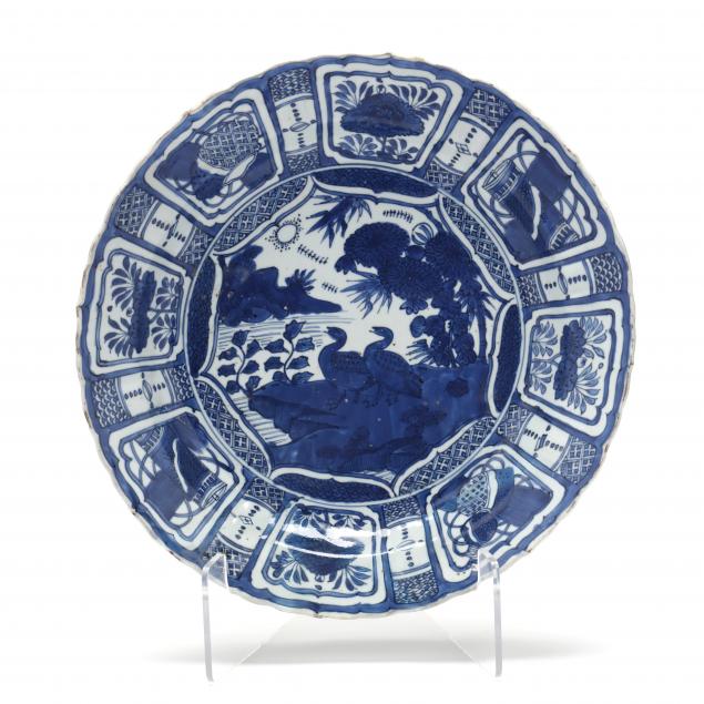 dutch-delft-blue-and-white-kraak-style-dish