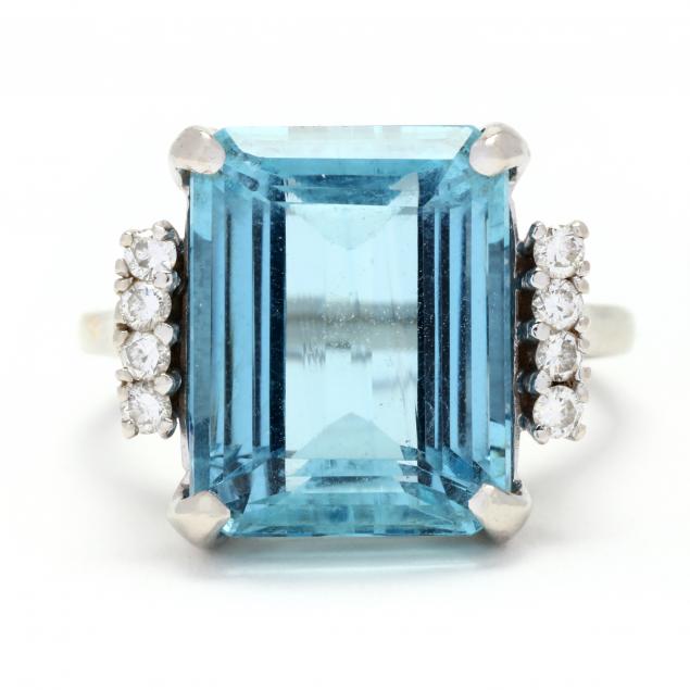 vintage-white-gold-aquamarine-and-diamond-ring