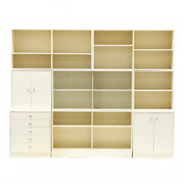 danish-modern-painted-wall-unit