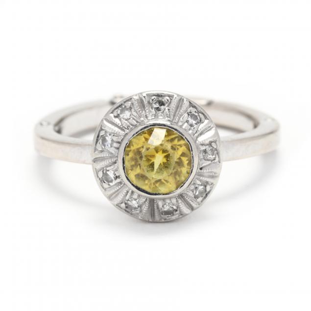 white-gold-yellow-sapphire-and-diamond-ring