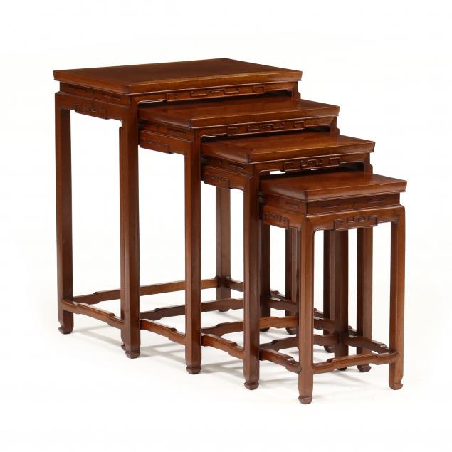 nest-of-four-chinese-carved-hardwood-tables