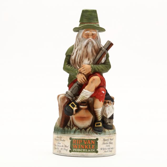 old-rip-van-winkle-bourbon-whiskey-in-green-porcelain-decanter