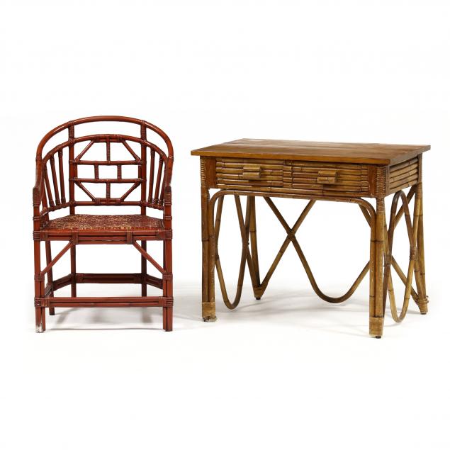 a-vintage-rattan-desk-and-armchair
