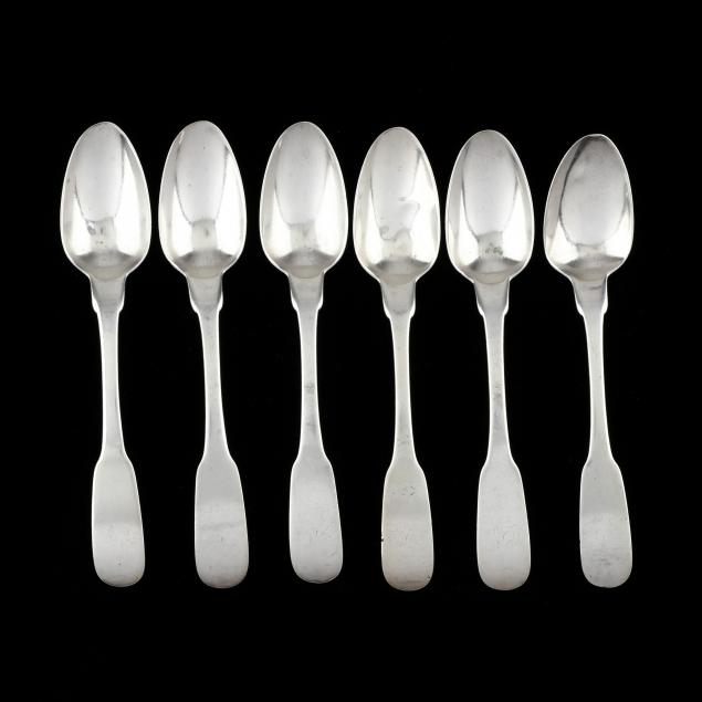 set-of-six-antique-demilt-coin-silver-spoons