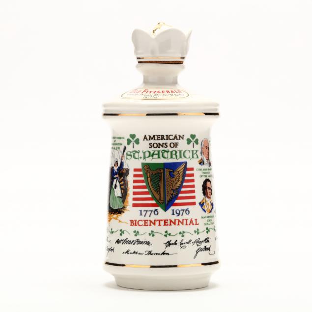 old-fitzgerald-bourbon-whiskey-in-american-sons-of-st-patrick-decanter