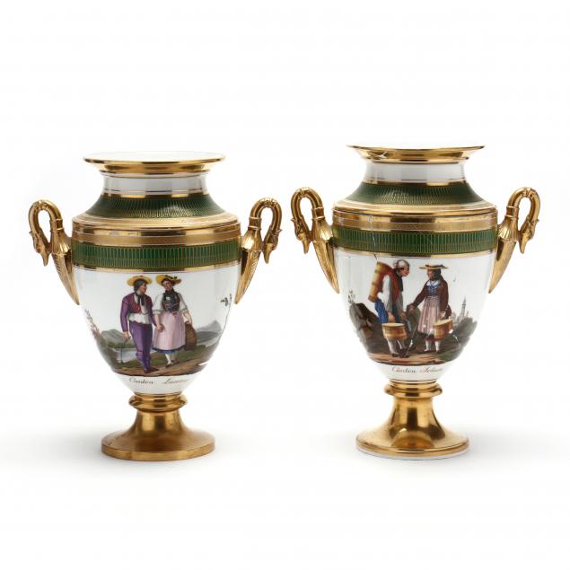 pair-of-continental-porcelain-urns