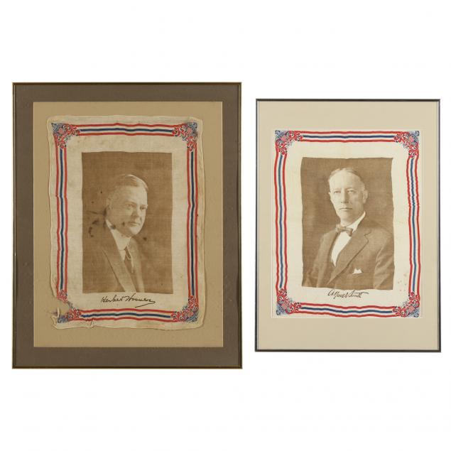 two-campaign-bandanas-from-the-presidential-election-of-1928