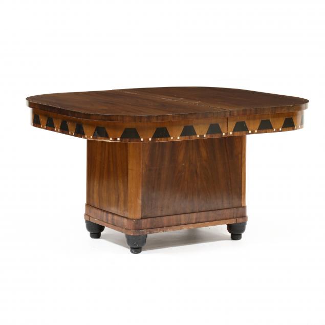 manner-of-joseph-francois-de-coene-art-deco-rosewood-inlaid-dining-table