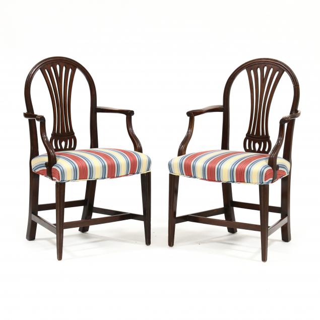 pair-of-english-hepplewhite-mahogany-armchairs