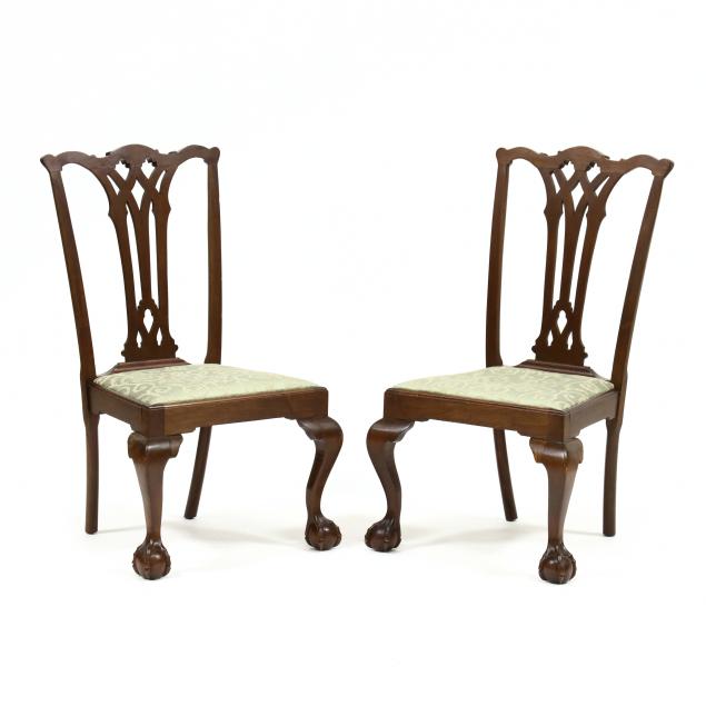 pair-of-custom-chippendale-mahogany-side-chairs
