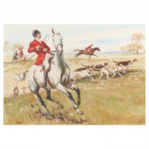 sam-savitt-american-1917-2000-fox-hunting-scene