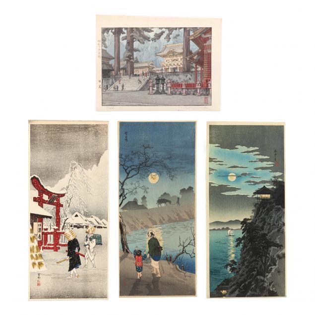 four-japanese-shin-hanga-woodblock-prints