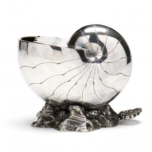 a-victorian-silverplate-nautilus-form-spoon-warmer